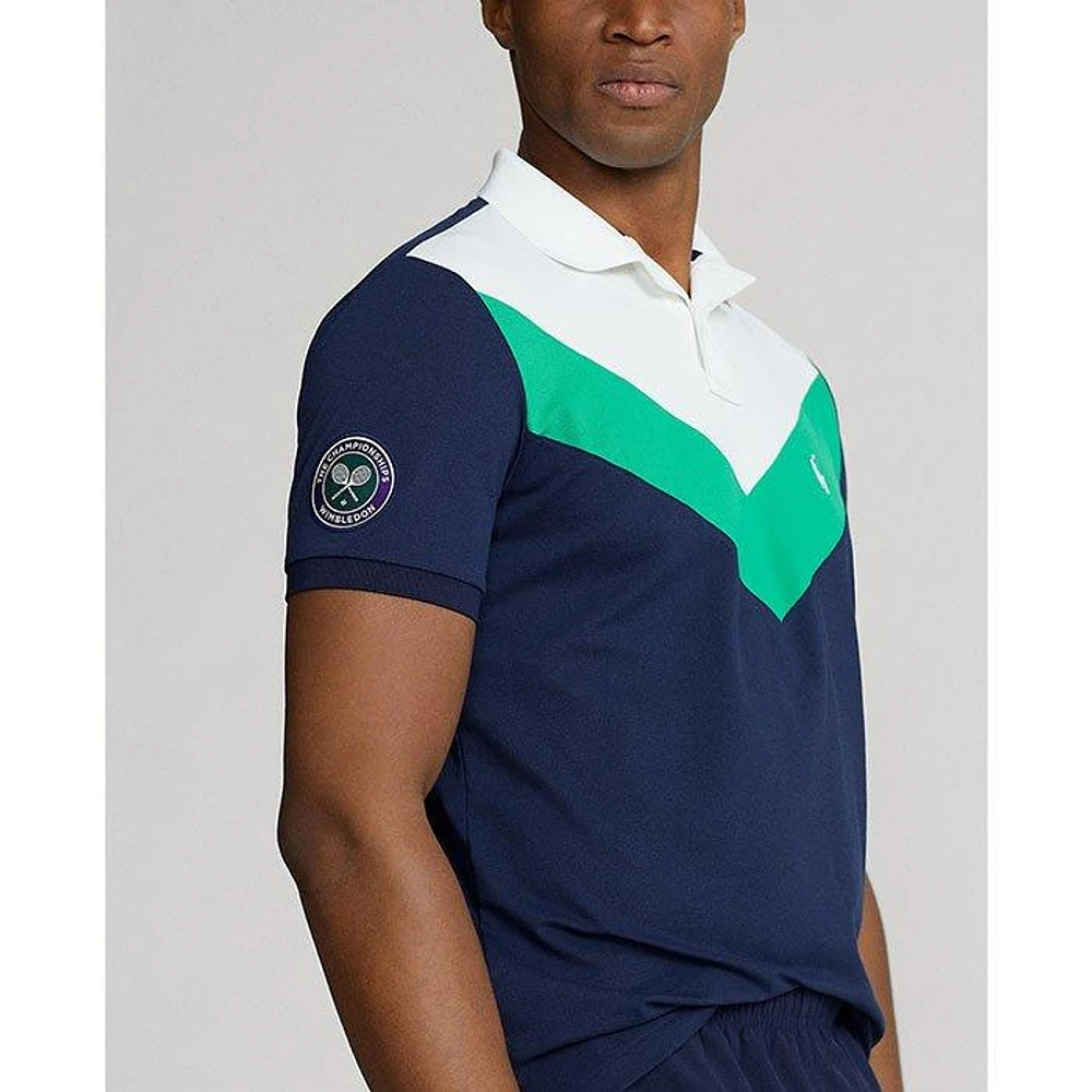 Men's Wimbledon Custom Slim Fit Polo