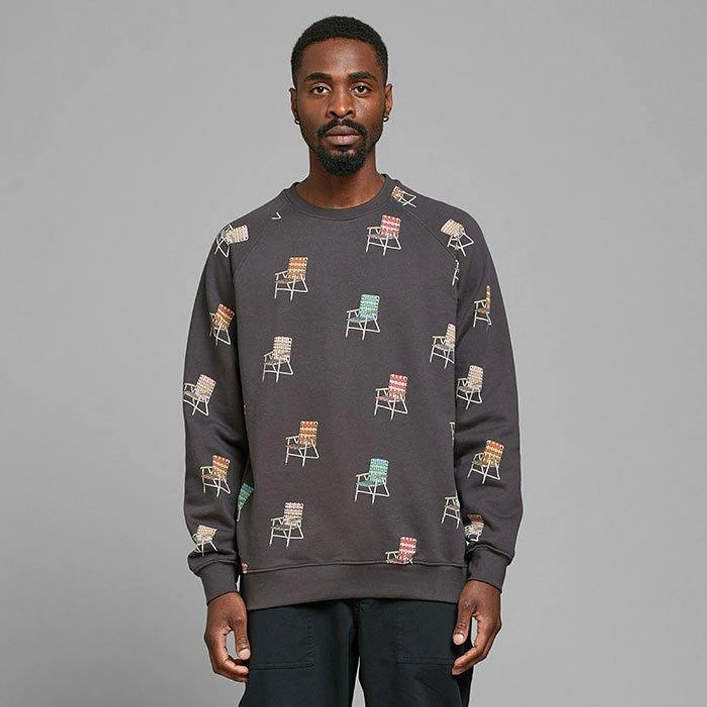 Men's Malmoe Lawn Chair AOP Sweatshirt