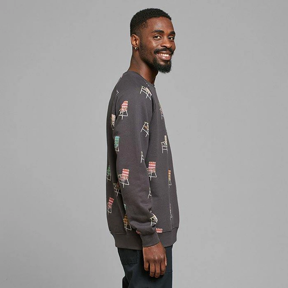 Men's Malmoe Lawn Chair AOP Sweatshirt