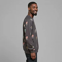 Men's Malmoe Lawn Chair AOP Sweatshirt