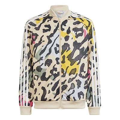 Juniors' [8-16] Animal Print SST Track Jacket