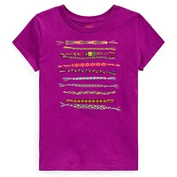 Girls' [5-6X] Cotton Jersey Graphic T-Shirt