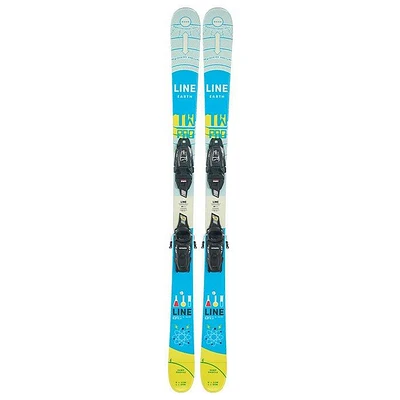 Juniors' Tom Wallisch Shorty Ski + Fastrak 7.0 Binding [2024]