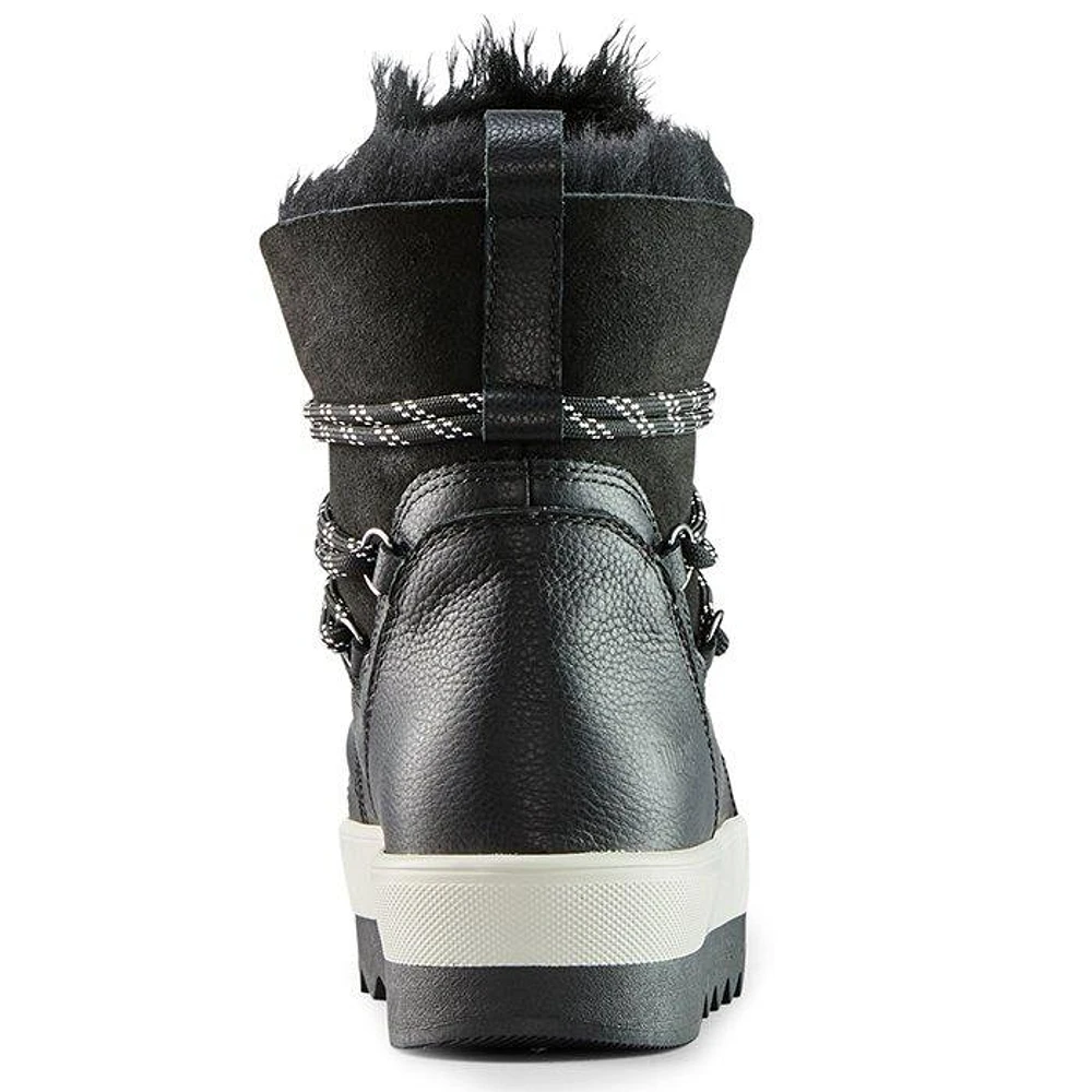 Women's V-Five Leather Shearling Waterproof Boot