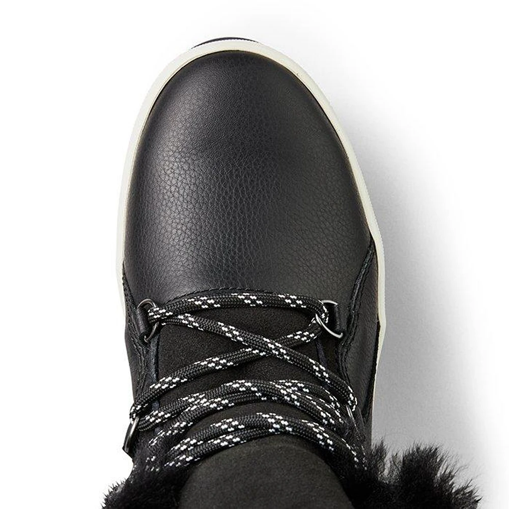 Women's V-Five Leather Shearling Waterproof Boot