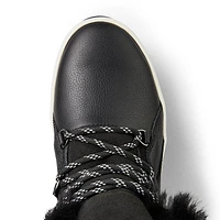 Women's V-Five Leather Shearling Waterproof Boot