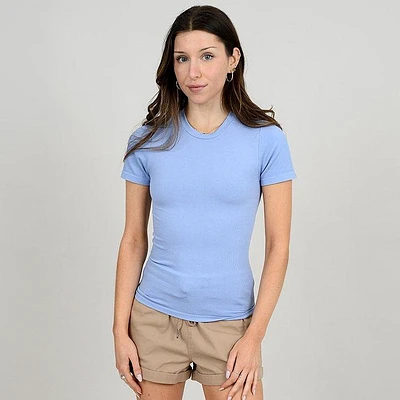 Women's Bamboo Ribbed T-Shirt