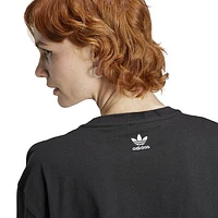 Women's Embroidered Trefoil Logo T-Shirt