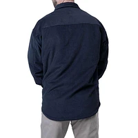 Men's Corduroy Sherpa-Lined Shirt Jacket