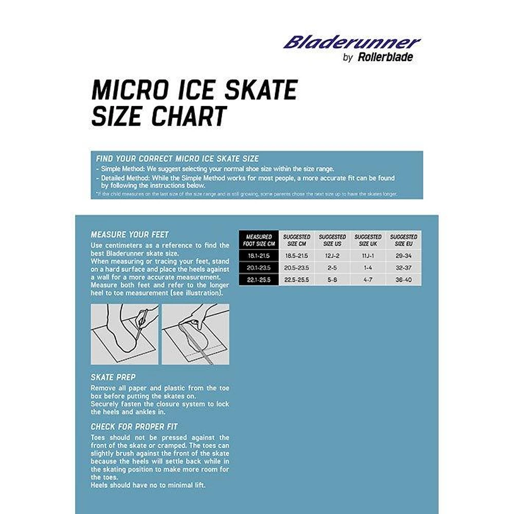 Juniors' Micro Ice Skate