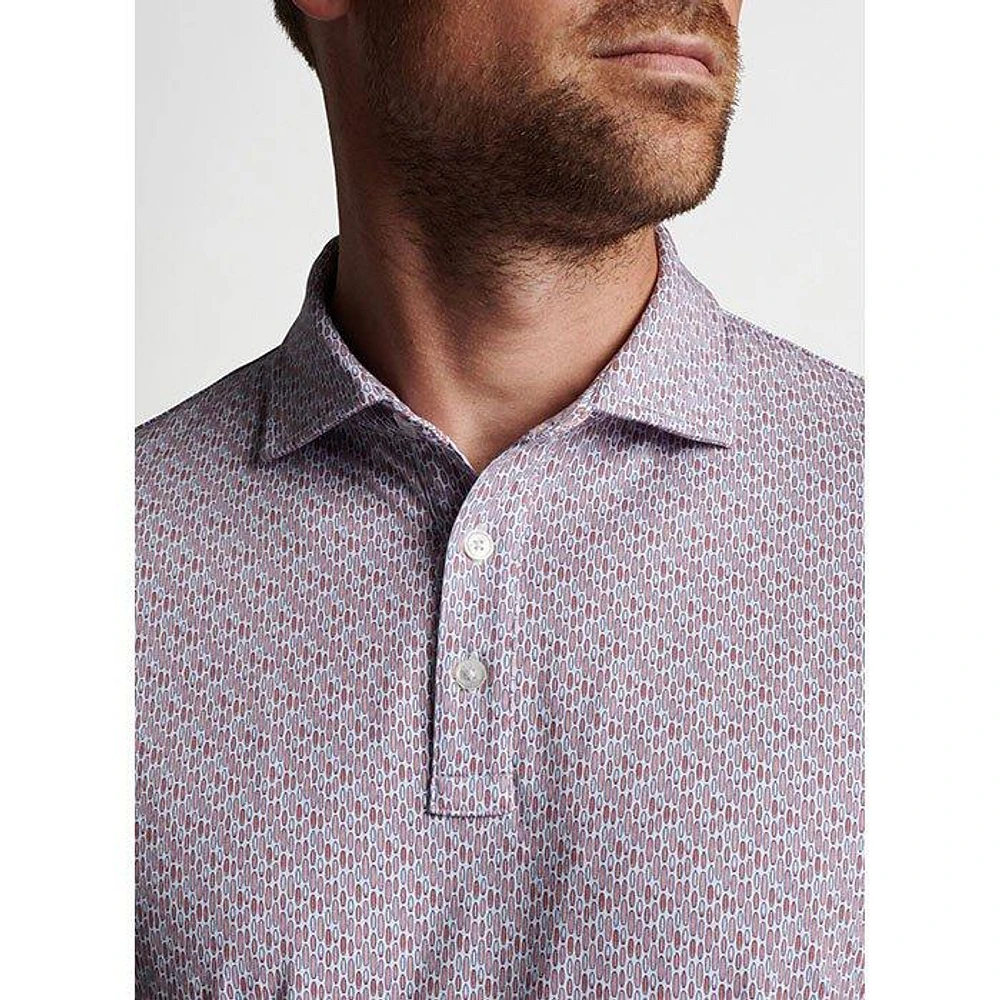 Men's Pilot Mill Surf's Up Printed Polo