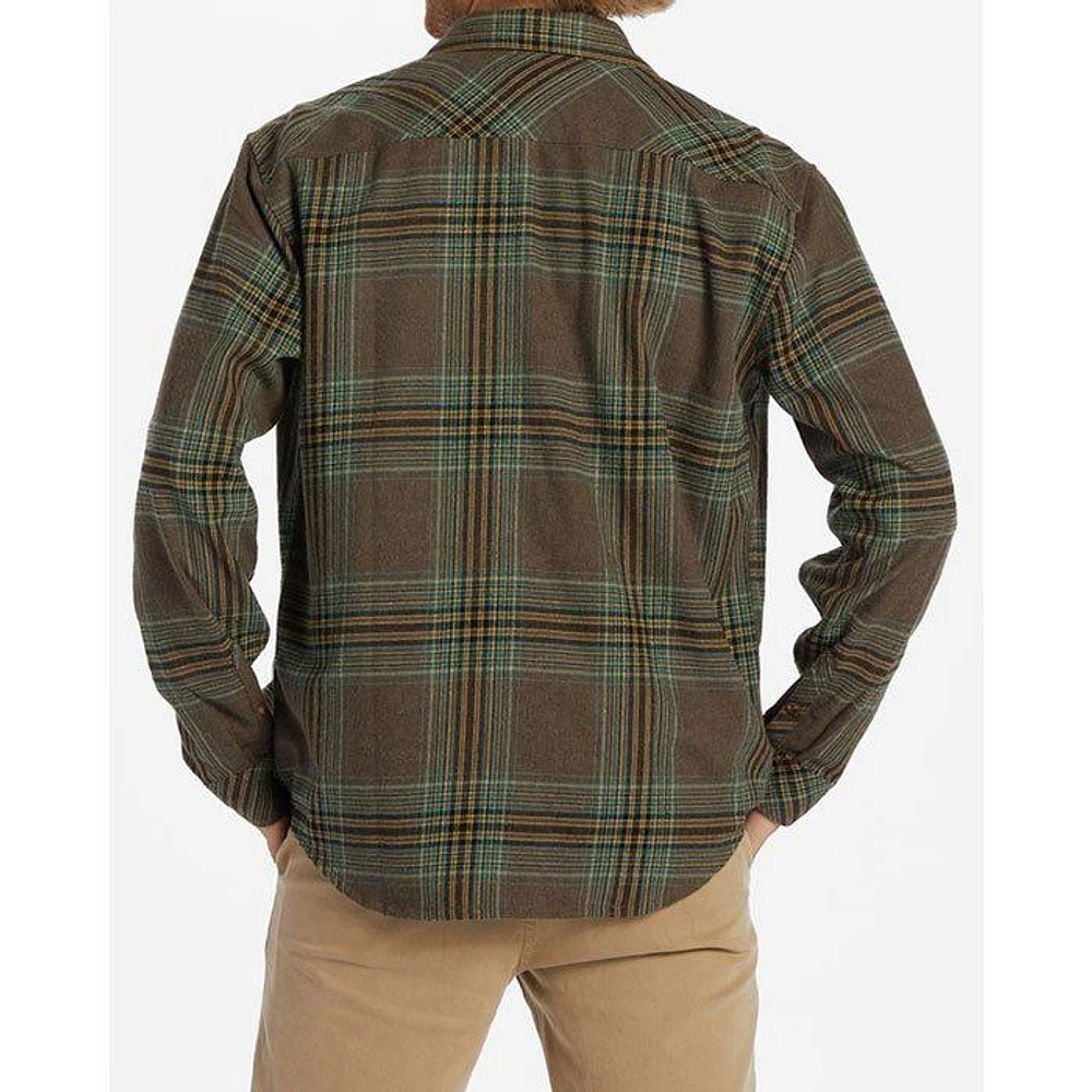 Men's Coastline Flannel Long Sleeve Shirt