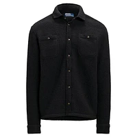 Men's Pile Fleece Shirt Jacket
