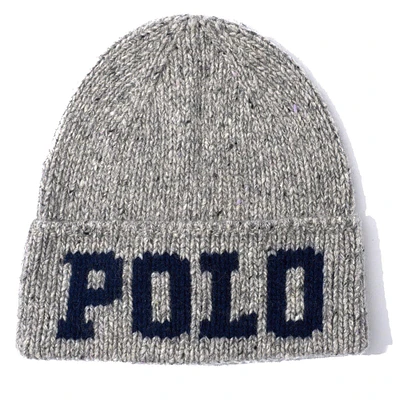 Men's Intarsia Knit Wool-Blend Beanie