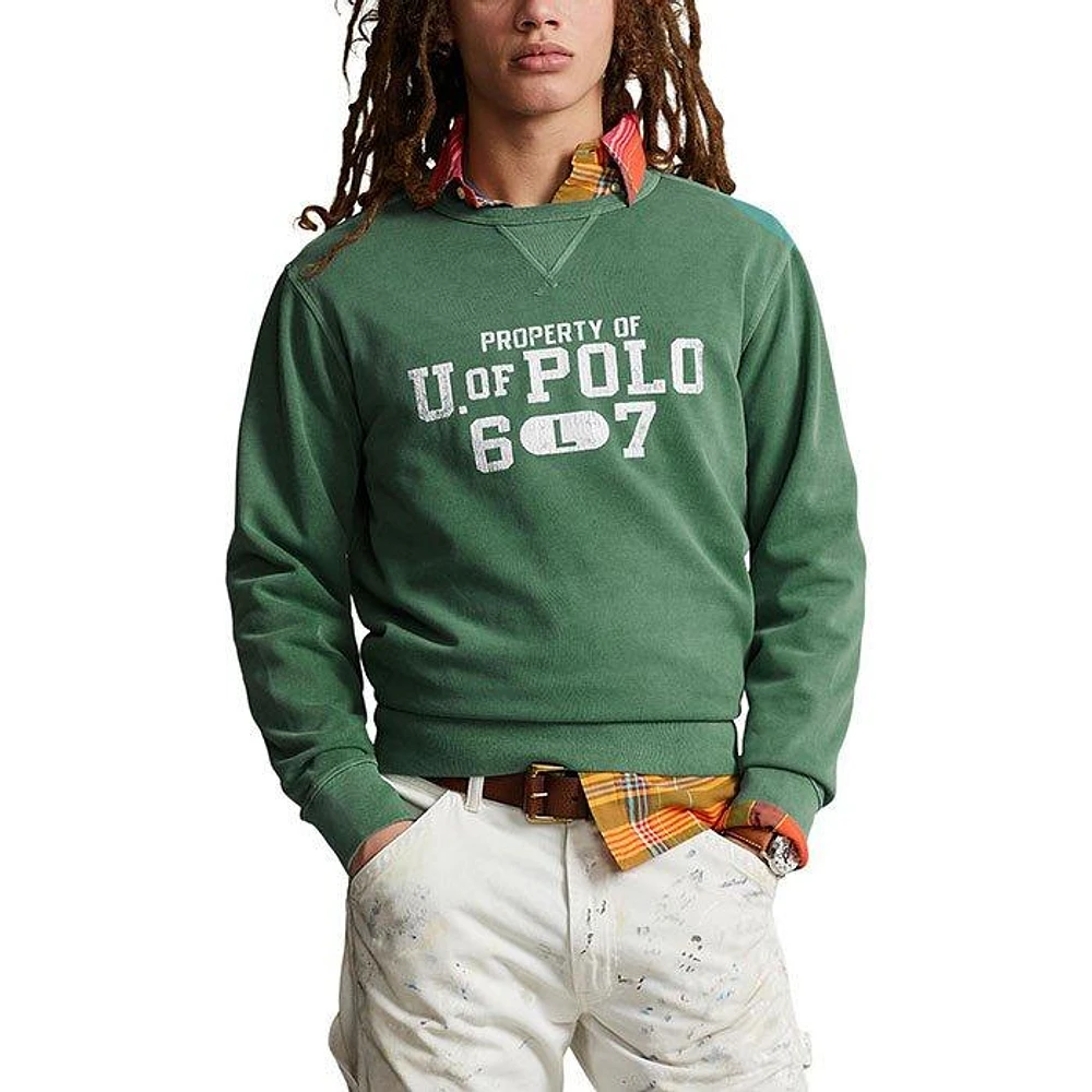 Men's U. of Polo Fleece Sweatshirt