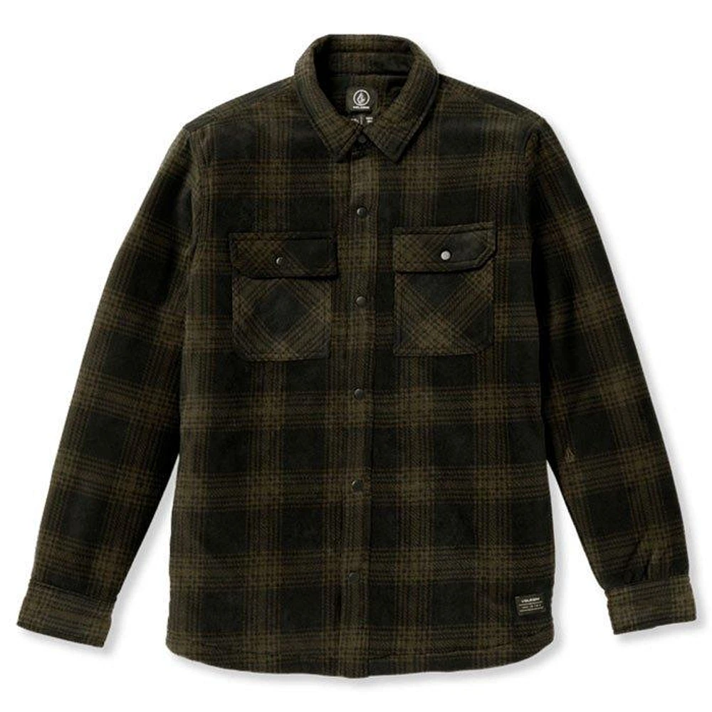 Men's Bowered Fleece Shirt Jacket