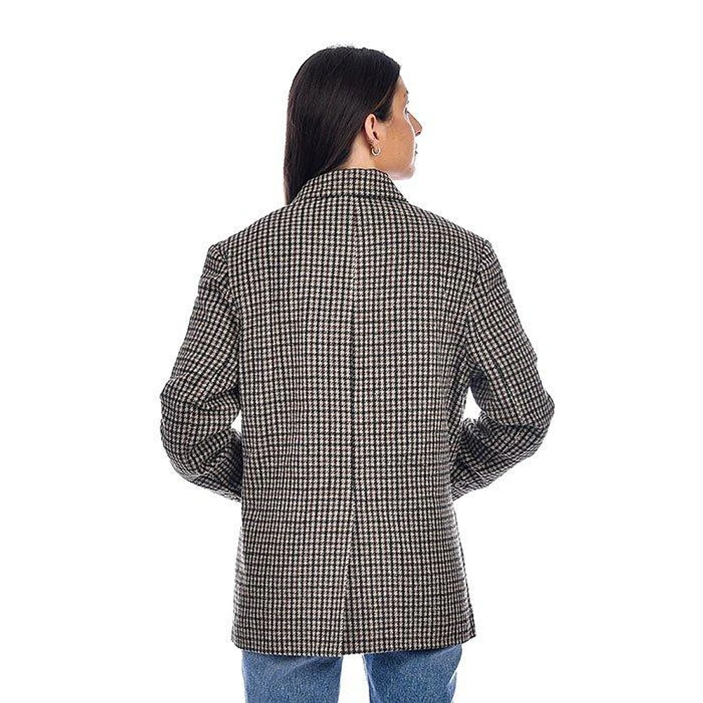 Women's Ivy Checked Blazer Jacket