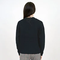 Women's Knit V-Neck Sweater