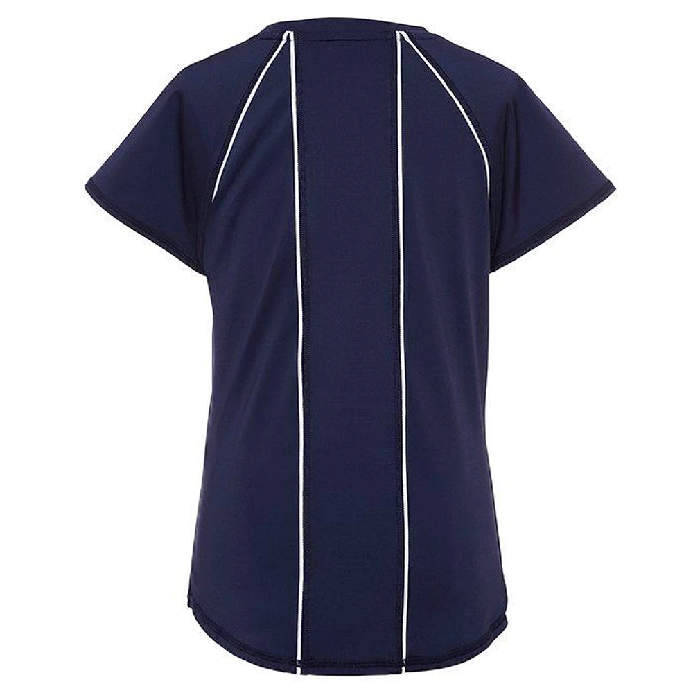 Junior Girls' [8-16] Tennis Short Sleeve Top