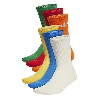 Unisex Trefoil Cushion Crew Sock ( Pack