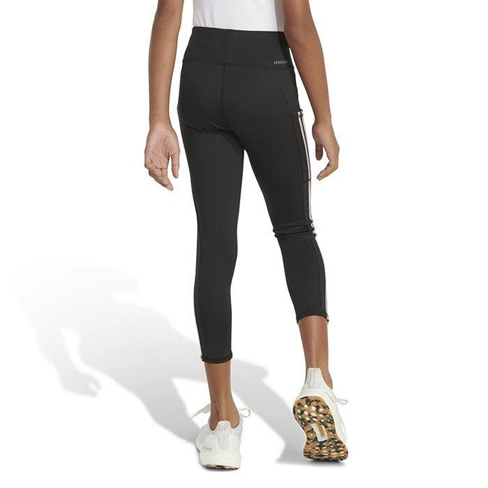 Junior Girls' [8-16] 3-Stripes Pocket Legging