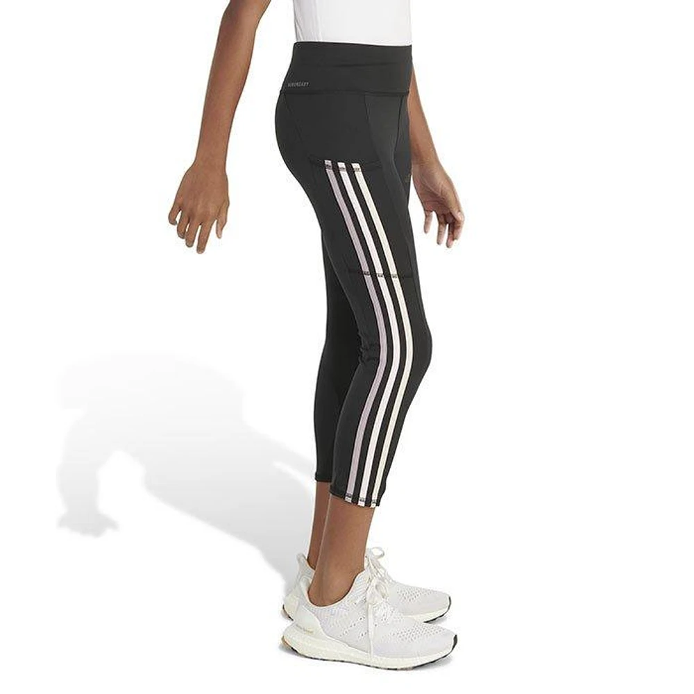 Junior Girls' [8-16] 3-Stripes Pocket Legging