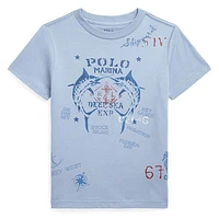 Boys' [2-4] Polo Marina Cotton Jersey T-Shirt