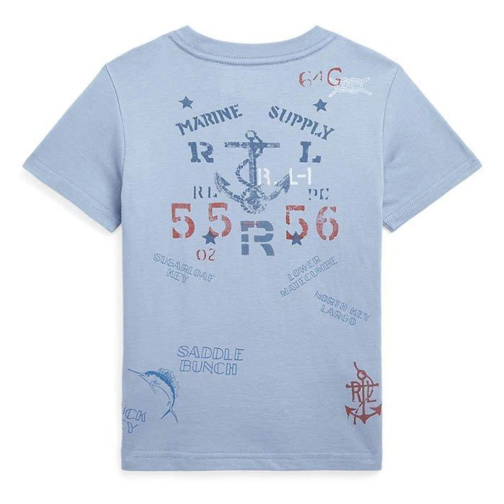 Boys' [2-4] Polo Marina Cotton Jersey T-Shirt