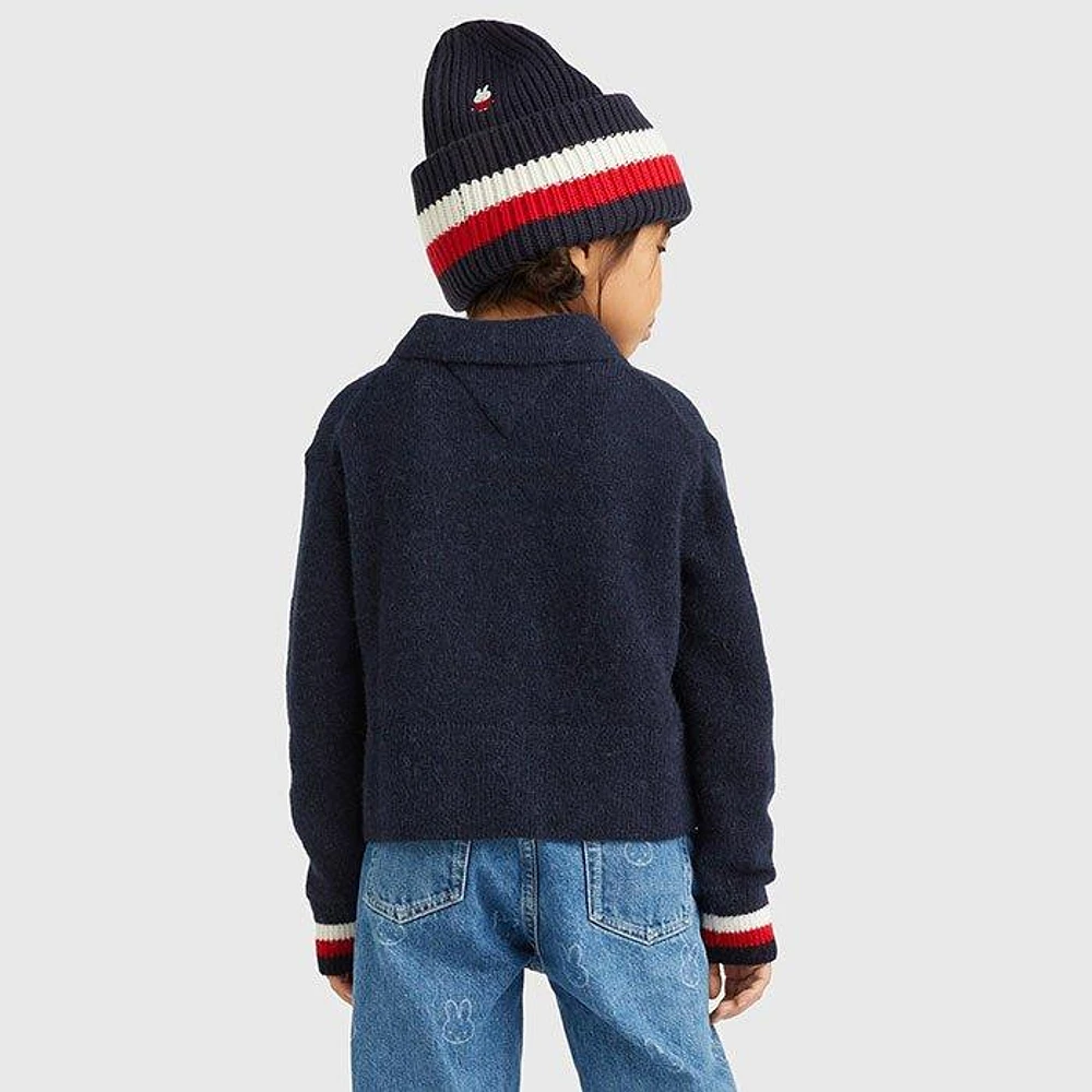 Kids' [4-10] TOMMY X MIFFY Long Sleeve Polo Sweater