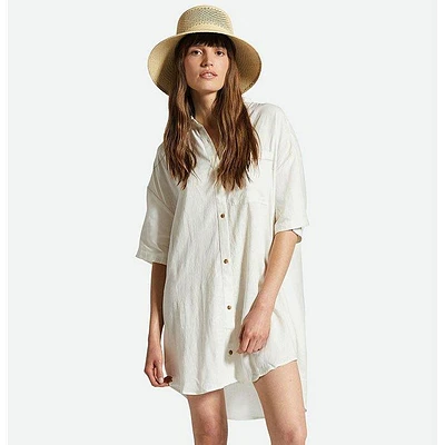 Women's Condesa Linen-Blend Shirt Dress