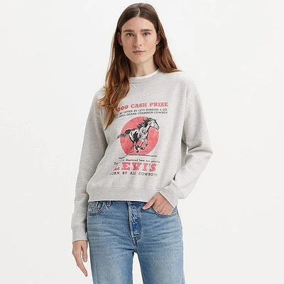Women's Graphic Signature Crew Sweatshirt