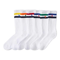 Men's Varsity Stripe Crew Sock (6 Pack)