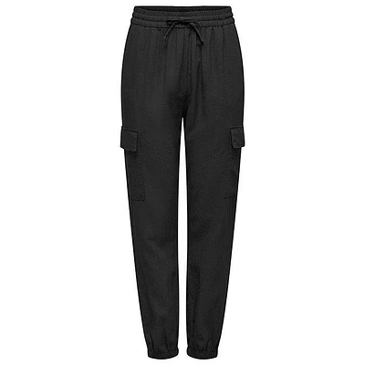 Women's Caro Linen-Blend Cargo Pant