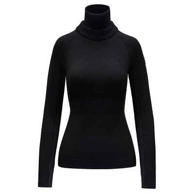 Women's Wool Fleece Turtleneck Sweater
