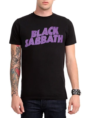 Black Sabbath Purple Logo T-Shirt