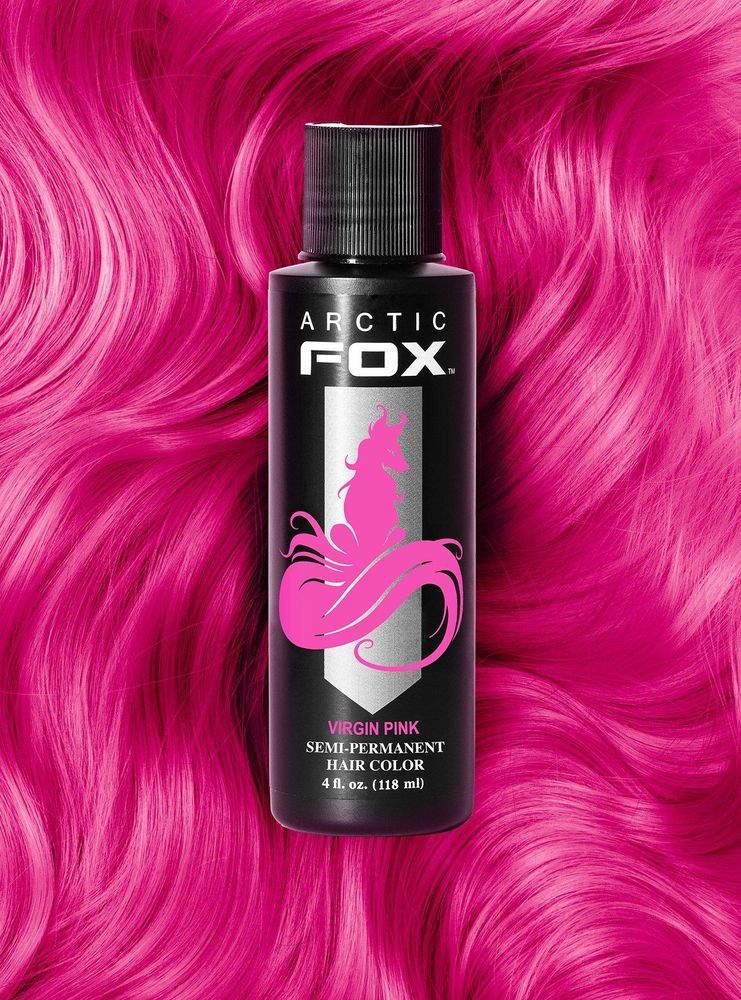 Arctic Fox Semi-Permanent Virgin Pink Hair Dye