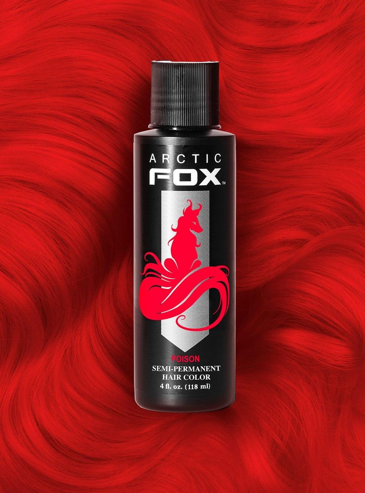 Arctic Fox Semi-Permanent Poison Red Hair Dye