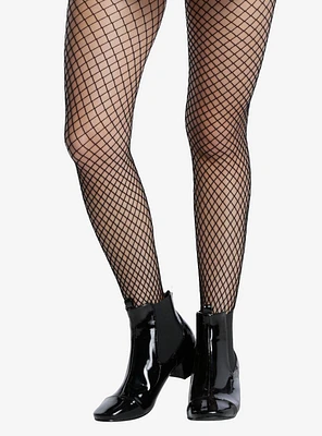 Black Medium Fishnet Tights