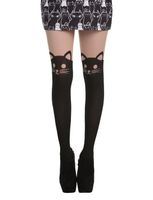 Hot Topic Blackheart Faux Thigh High 
