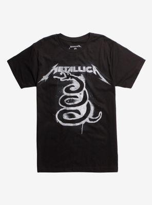 Metallica Black Album Art T-Shirt
