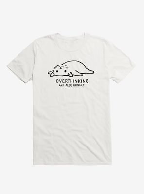 Overthinking Cat T-Shirt By Fox Shiver