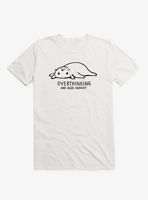 Overthinking Cat T-Shirt By Fox Shiver