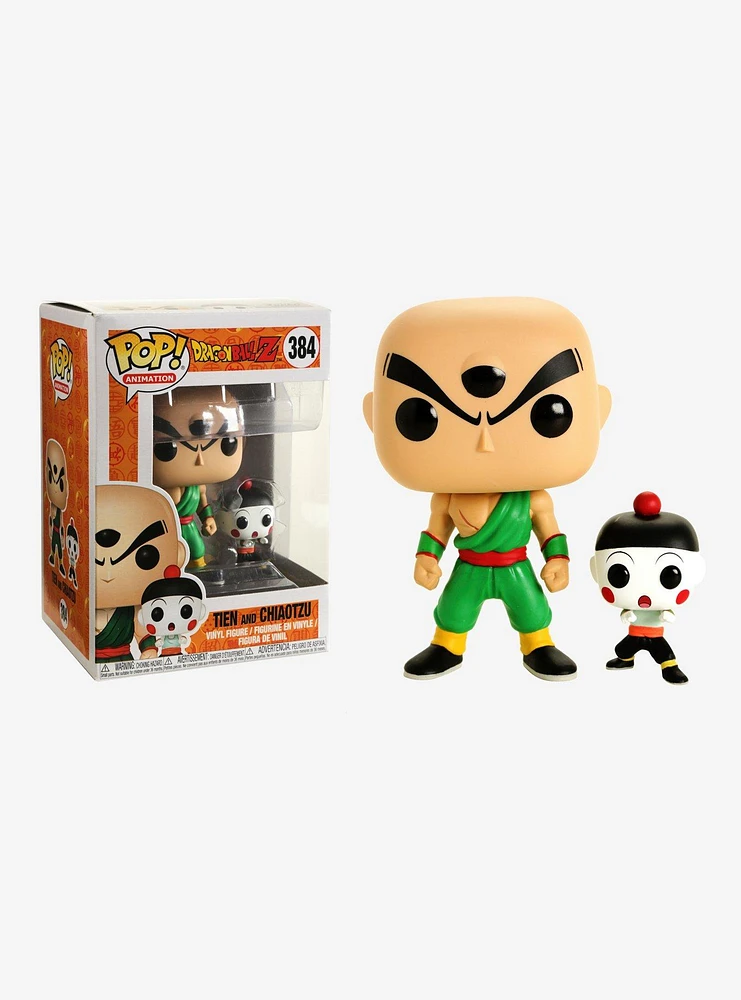 Funko Dragon Ball Z Pop! Animation Tien And Chiaotzu Vinyl Figure