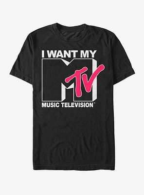 MTV I Want My Music Television T-Shirt
