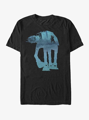 Star Wars AT-AT Tauntaun Silhouette T-Shirt