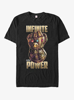 Marvel Avengers: Infinity War Gauntlet Infinite Power T-Shirt
