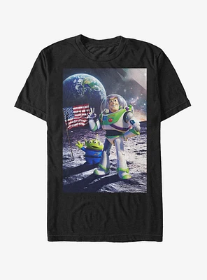 Disney Pixar Toy Story Buzz Lightyear Moon Landing T-Shirt