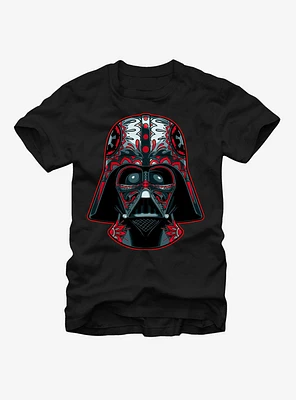 Star Wars Darth Vader Helmet Markings T-Shirt