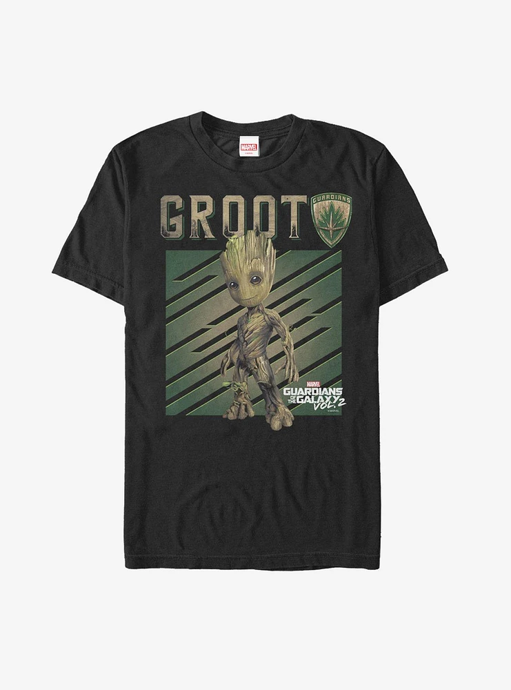 Marvel Guardians of Galaxy Vol. 2 Groot Growth  T-Shirt