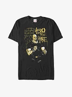 Marvel Hero for Hire Brick T-Shirt